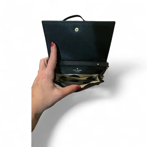 Kate Spade Elegant Black Crossbody Bag